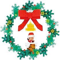 Amazon.co.jp: nanoblockナノブロック クリスマスリース NBH_220